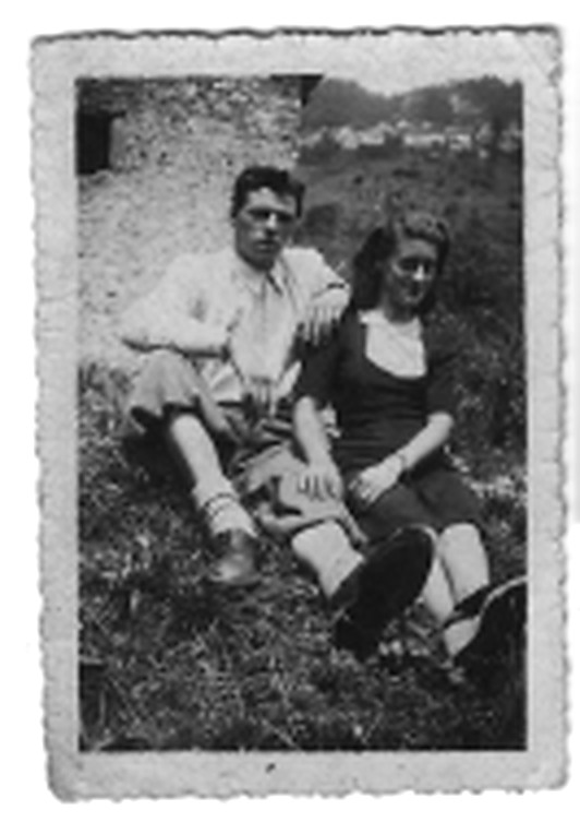 Flora with her husband Luigi