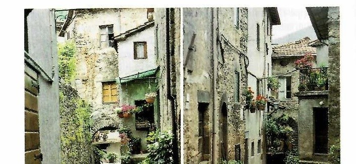 Older photographs of characteristic corners of Vallico Sotto